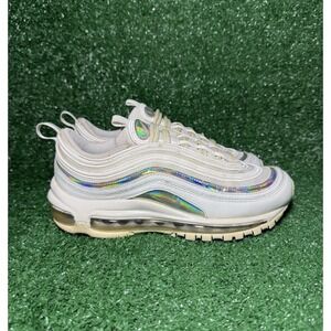 Nike Shoes Womens Size 6.5 Air Max 97 Iridescent White Athletic Running Sneakers